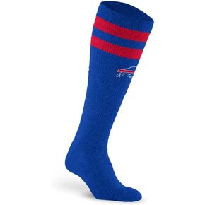 For Bare Feet NFL BUFFALO BILLS Cozy Feather Compression Varsity Stripe Team Color Large/Extra Large
