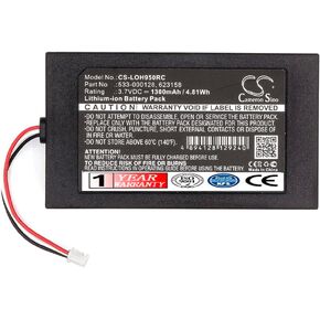 Cameron Sino This Battery fits Logitech Harmony 950 915-000260 Elite 915-000257 Replacement and Spare and is Compatible with Logitech 533-000128 623158
