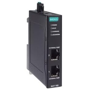 NAT-102, 2-Port Industrial Network Address Translation (NAT) Devices, -10 to 60°C Operating Temperature