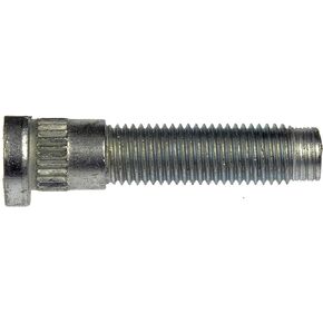 Dorman 610-427 Front M12-1.50 Serrated Wheel Stud - 13.95mm Knurl, 55.25mm Length Compatible with Select Ford / Lincoln / Mercury Models, 10 Pack