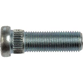 Dorman 610-327 Front M14-1.50 Serrated Wheel Stud - 16.00mm Knurl, 45.5mm Length Compatible with Select Cadillac / Chevrolet / GMC Models, 10 Pack