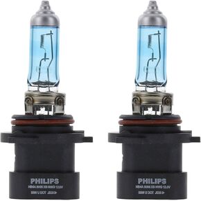 Philips Automotive Lighting 9006XS CrystalVision Platinum Upgrade Headlight Bulb, Pack of 2