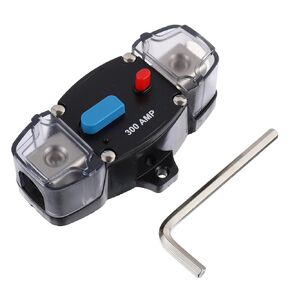 200A 12-48 Volt DC Self Recovery Circuit Breaker with Manual Reset Button for Automotive Rv Marine Boat (200Amp)