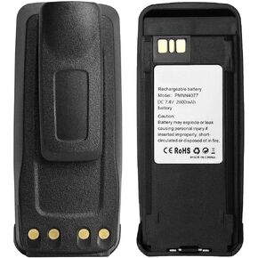 PMNN4077 PMNN4065 PMNN4066A 2600mAh Li-ion Two-Way Radio Battery (OEM Without IMPRES funtion) Compatible for Motorola DP3400 DP3601 DGP4150 DGP6150 XPR6100 XPR6300 XPR6350 XPR6500 XPR6550 XPR6580