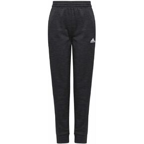 adidas Youth 3-Stripe Fleece Jogger (as1, Alpha, m, Regular, Heather Black/White)