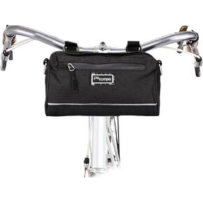 Po Campo Bike Bags and Accessories – Kinga Handlebar Bag 2 – Waterproof Bicycle Bag – Handle Bar Storage Bag – Front Mount Bike Bag that Converts to Crossbody Bags