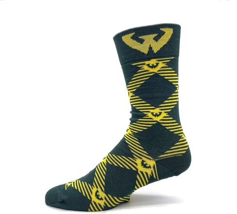 Wayne State University Tartan Socks in Saudi Arabia