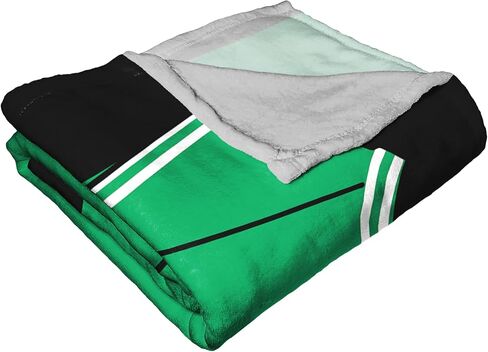 بطانية Northwest NBA Boston Celtics ذات اللمسة الحريرية الشخصية، 50 بوصة × 60 بوصة، جيرسي (236) in Saudi Arabia