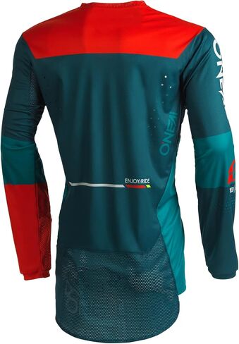 قميص O'Neal Hardwear Haze Jersey، أحمر/رمادي XXL in Saudi Arabia