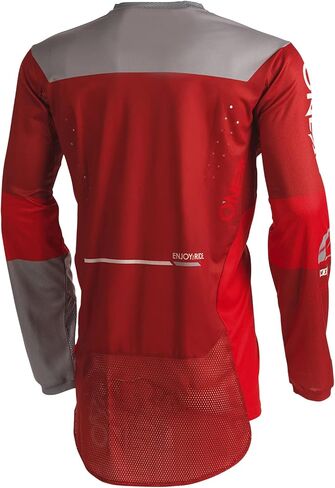 قميص O'Neal Hardwear Haze Jersey، أحمر/رمادي XXL in Saudi Arabia