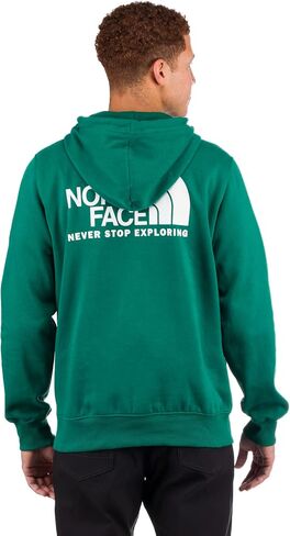 سويت شيرت بغطاء للرأس للرجال من THE NORTH FACE مقاس 80/20، دائم الخضرة، مقاس كبير in Saudi Arabia