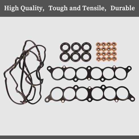 مجموعة حشية غطاء صمام أسطوانة المحرك متوافقة مع Toyota Tacoma 1995-2004 3.4L، T100 1995-1998 3.4L، 4Runner 1996-2002 3.4L، Tundra 2000-2004 3.4L، VC203 VS50422R MS 95899 in Saudi Arabia