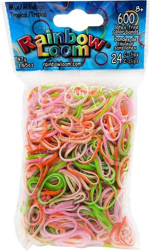 Rainbow Loom Tropical Mix Rubber Bands in Saudi Arabia
