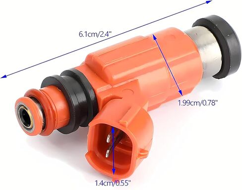 جديد 4 قطعة حاقن خارجي 68V-8A360-00-00 ، متوافق مع 1999-2015 ياماها خارجي 115HP ميتسوبيشي الكسوف INP-771 842-1223 CDH210 in Kuwait