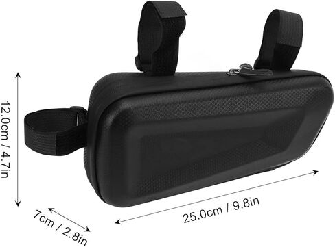 حقيبة مثلثة للدراجة، حقيبة بإطار أمامي من مادة EVA مقاومة للماء MTB للرياضات الخارجية، وركوب الخيل باللون الأسود وغيرها in Kuwait