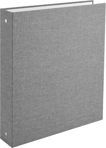 A4 Kraft Binder 3-Holds Round Ring Binder 2 Pack, Durable Binding Hard Cover Protector for Journal,Notebook,Inserted Sheets and Refill Paper,Fit for A4 3-Hole Paper,holds 200 Sheets Capacity (A4 Size) in Kuwait