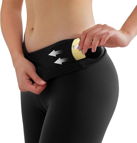 Leggings for Women with High Waist, Yoga Pants with Waistband Pocket for Women in Saudi Arabia