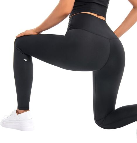 Leggings for Women with High Waist, Yoga Pants with Waistband Pocket for Women in Saudi Arabia