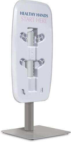 حامل موزع سطح الطاولة PURELL LTX أو TFX، أبيض، حامل موزع بدون لمس لموزع مطهر اليد PURELL LTX أو TFX (عبوة من قطعة واحدة) - 2426-DS in Kuwait