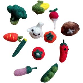 Wool Felt Vegetables Artificial Plants Home Decoration DIY Accessories (Mix Styles)