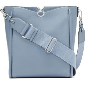 Calvin Klein Womens Crisell North/South Crossbody Calvin Klein Crisell North/South Crossbody, أسودفضي in Kuwait