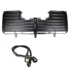 601-374 Radiator Shutter Assembly Compatible with Chevy Silverado 1500 2017-2019 GMC Sierra Chevrolet/GMC Models 84363184 23300225