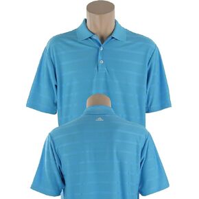 adidas Mens Climacool Energy Textured Solid Polo Shirt in Kuwait