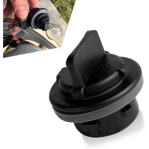 1 PC Car Turn Signal Socket, Waterproof Plug-in Bulb Fixing Base, Replacement Part 921663K000 54213SR, Compatible with Hyundai Kia Elantra (Black)