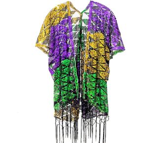 ملابس Mardi Gras للنساء Party Mardi Gras Cape Stack