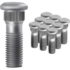 A-Premium 10Pcs M12-1.50 Wheel Studs Compatible with Chrysler Town & Country & Dodge Grand Caravan, Charger, Daytona, Neon & Chevrolet & Plymouth & Pontiac