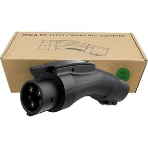 J1772 & CCS1 to Tesla Adapter 250KW 500V DC Fast Charging - NACS Compatible with Level 3 DC Stations (Not for Level1 Level2 EV Charger), Super Fast for Model Y/3/S/X
