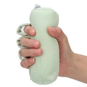 Dioche Finger Contracture Cushion, Cone with Finger Separator, Hand & Finger Aid for Contracture & Skin Breakdown, Comfortable & Finger Separation,(green)