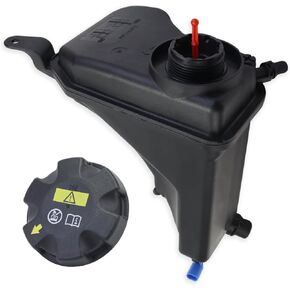 Engine Coolant Reservoir Tank & Sensor & Cap Repalces 17137567462 17137607482 17137640514 603-334, for BMW 118i 120i 125i 130i 135i 323i 325i 325xi 328i 328xi 330i 330xi 335i 335xi X1 Z4
