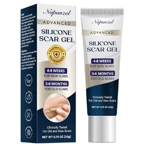 Silicone Scar Gel: Silicone Gel for Scars - Improve Scar Appearance for Old and New Scars - Medical Grade Silicone - Advanced Scar Gel - Scalds - Surgery - Injury - Stitches - Burns - 20g