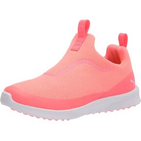 PUMA Women's Laguna Fusion Slip-On Golf Shoe, Parfait Pink-Parfait Pink, 6 in Saudi Arabia