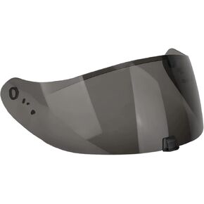 Helmet Visor Replacement for R420 Motorcycle Helmet Face Shield Anti Scratch Tinted UV Protection Helmet Accessories (Chrome Silver)