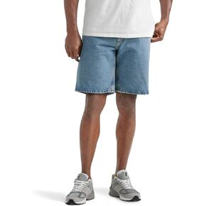 Mens Baggy Jean Shorts Loose Fit Vintage Wide Leg Jorts Y2K Streetwear Hip Hop Casual Denim Shorts