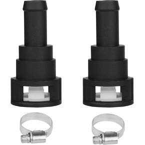 2-PACK UPGRADED Heater Hose Connector 800-404 Compatible with Select Ford/Lincoln Models ONLY FITS: 3/4" Tube and 5/8" Heater Hose E69Z18D435B