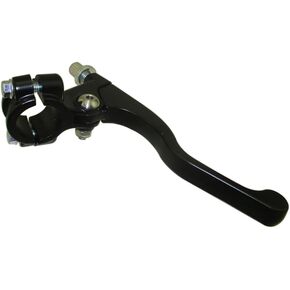 Shorty Handle Brake Lever for Honda CRF70F 80F 100F 110F XR50 70 75 80 100 200 KLX110 L R 125 Suzuki DR-Z 110 125 Yamaha PW80 TT-R Pit Dirt Bikes (Black)