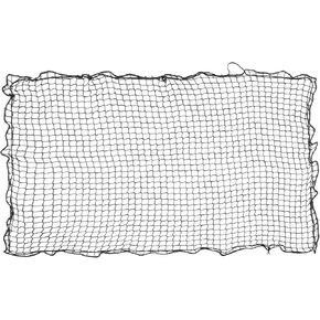 1 Pc 1.5x3.7m Universal Trailer Cargo Net - Pickup Truck Trailer Net Scalable - Nylon Black