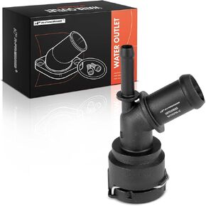 A-Premium Water Outlet استبدال Audi A3 1996-2003 فولكس واجن جولف 1997-2006 SEAT SKODA ، 1.6L 1.8L 1.9L 2.0L 2.5L