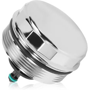 Upgrad Aluminium Oil Filter Cover Compatible with N52 N20 N54 N55 125i 320i 325i 328i 330i X5 X3 525i 528i 530i 740i and More Replace 11427525334