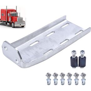 13-04387 13-04391 Upper Roller Bracket Kit with Rollers and Hardware Fits for Peterbilt 379, Replace 13-04667 13-04403, Driver or Passenger Either Side, 1Pack