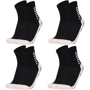 fjberrtsat Men's Socks Soccer Non Skid Ball Football Socks Anti-Slip Athletic Non Slip Pads for Basketball Sports Sock