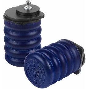 SuperSprings SSF-111-40 | SumoSprings Front Solo for Ford F-250/F-350/F-450/F-550 | Left/Right Pair | 1000 (lb) Capacity at 50% Compression | Made in the USA, blue