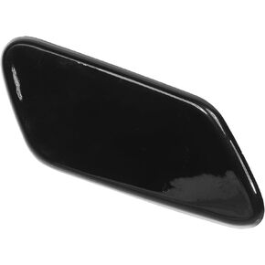 Front Right Bumper Headlight Washer Nozzle Cover Cap No.86636FL040M2 Bumper Trim Nozzle Cover for Subaru XV Crosstrek 2018-2020 Black Plastic 1 Pc