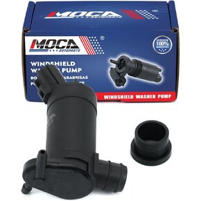 MOCA Windshield Washer Pump Compatible with 98-17 for Ford Expedition 3.5L, 03-05 for Lincoln Aviator, 98-10 for Mercury Mountaineer 4.0L 4.6L