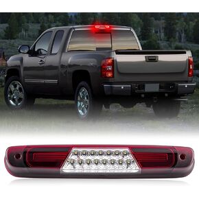 LED بديل للفرامل الثالثة لضوء الفرامل لعام 2007-2014 Silverado Sierra 1500 2500 3500 HD High Mount Stop 3rd Brake Light Light Light Light