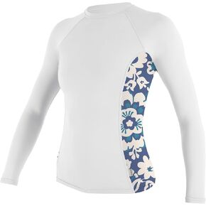 O'NEILL Women's Side Print Long Sleeve Rash Guard