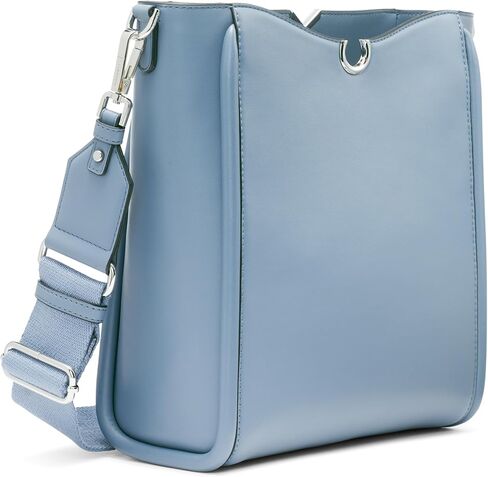 Calvin Klein Womens Crisell North/South Crossbody Calvin Klein Crisell North/South Crossbody, أسودفضي in Kuwait